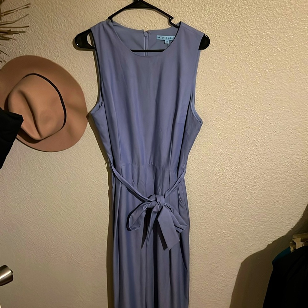 Blue sky color, jumpsuit , size 14